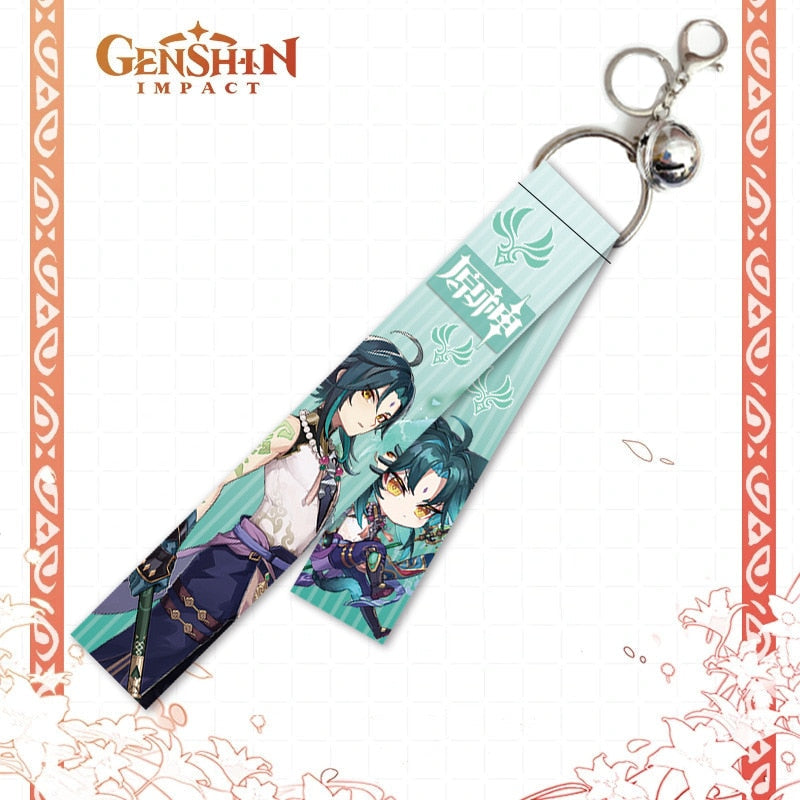 Genshin Impact 'Xiao' Streamer Clip Keychain