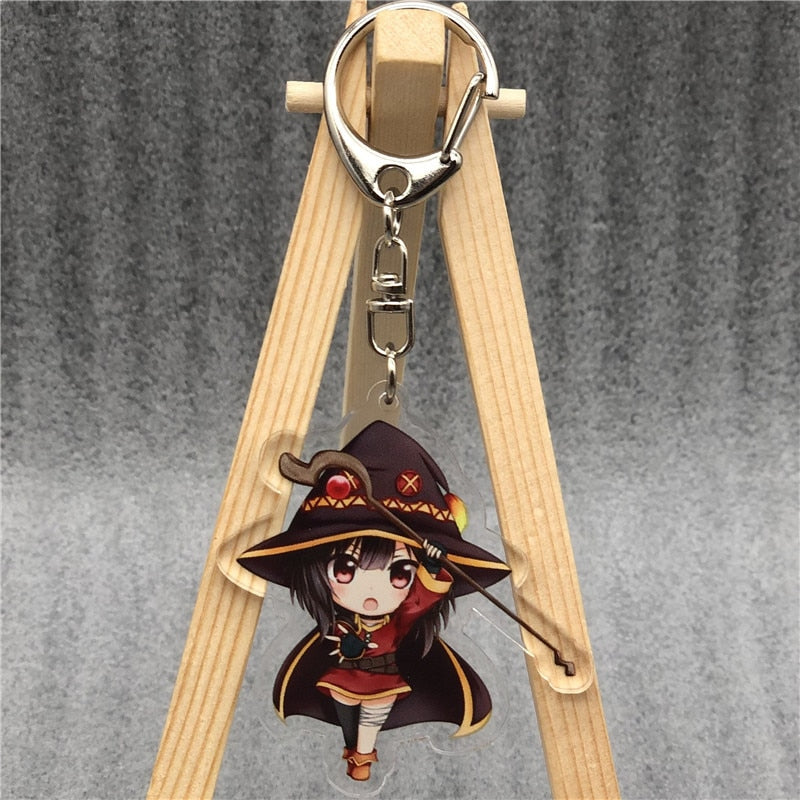 KonoSuba 'Megumin' Keyring Plastic Keychain