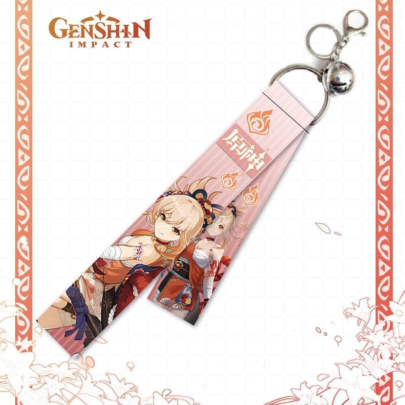 Genshin Impact 'Yoimiya' Streamer Clip Keychain