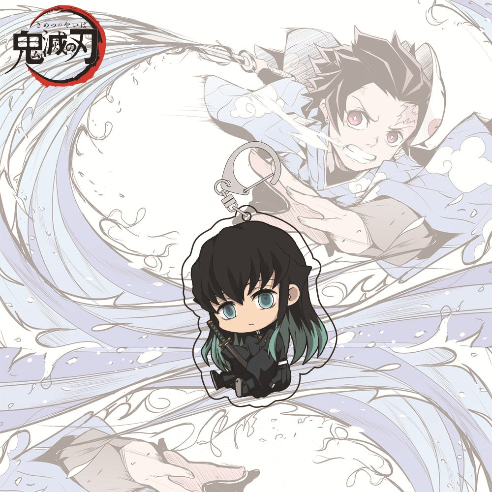 Demon Slayer 'Muichiro Tokito' Keyring Resin Keychain