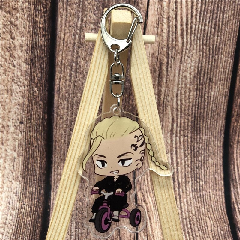 Tokyo Revengers 'Ken Ryuguji | Bike' Keyring Plastic Keychain
