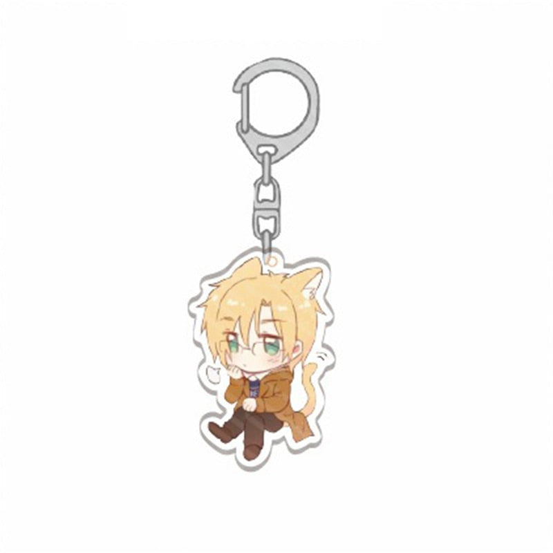 Banana FIsh 'Ash | Tail' Keyring Resin Keychain