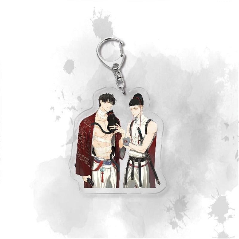 19 Days 'He Tian | Mo Guan Shan | Mirror Shot' Keyring Acrylic Keychain