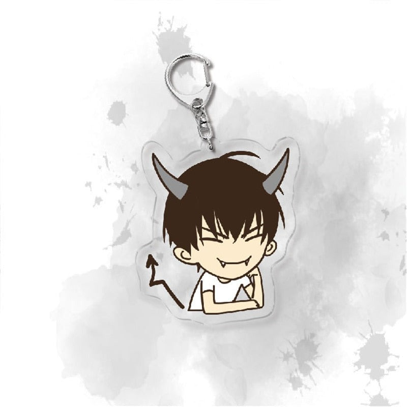 19 Days 'He Tian | Devil | Chibi' Keyring Acrylic Keychain