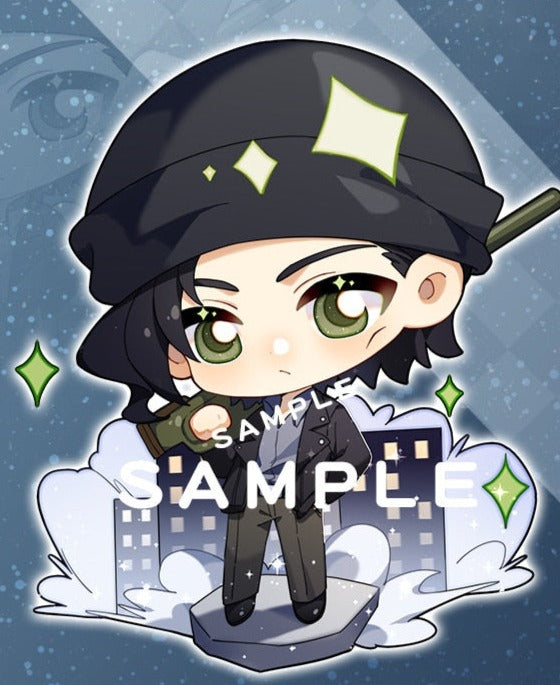 Detective Conan 'Shuichi Akai' Keyring Plastic Keychain