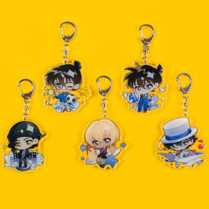 Detective Conan 'Jimmy Kudo' Keyring Plastic Keychain