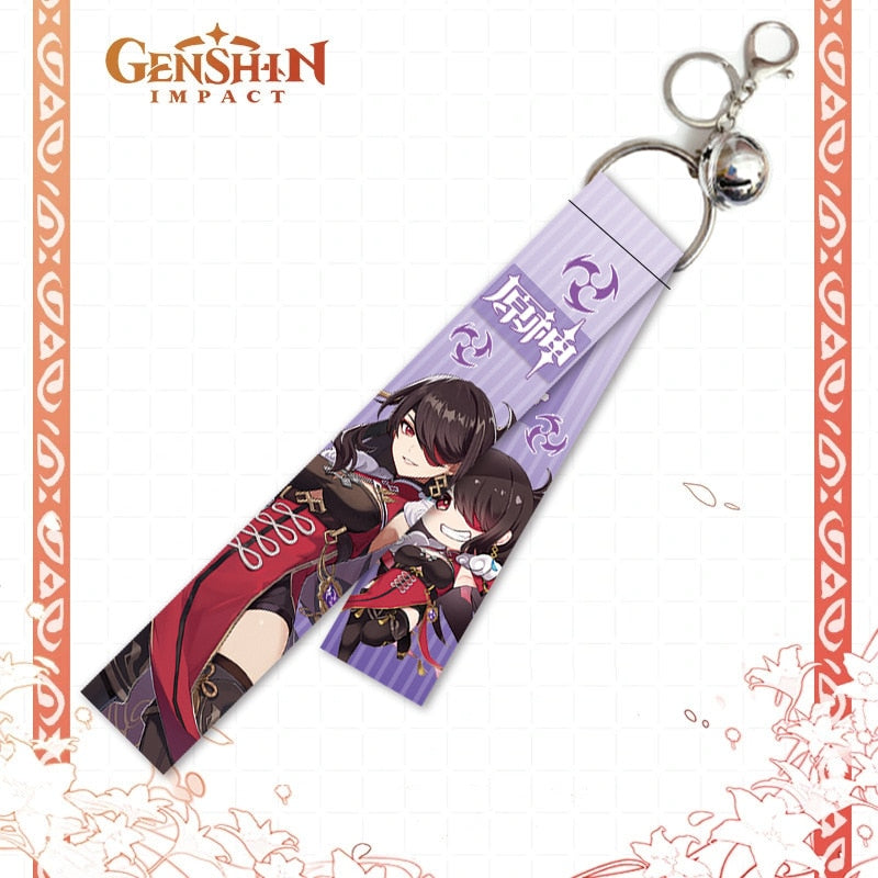 Genshin Impact 'Beidou' Streamer Clip Keychain
