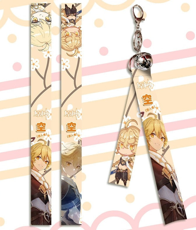 Genshin Impact 'Aether' Streamer Clip Keychain