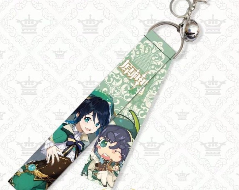 Genshin Impact 'Venti' Streamer Clip Keychain