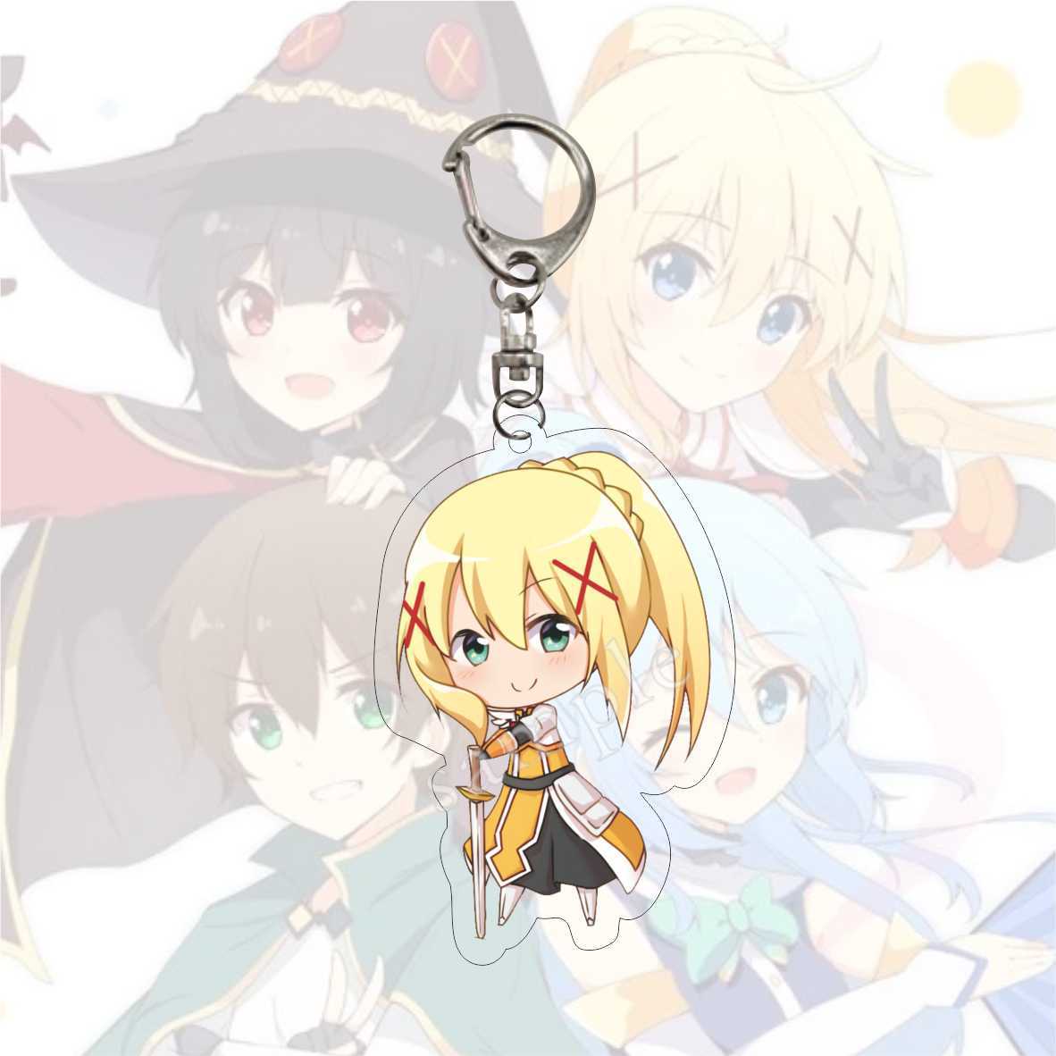 KonoSuba 'Darkness' Keyring Resin Keychain