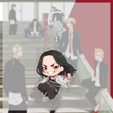 Tokyo Revengers 'Keisuke Baji | Chibi' Keyring Resin Keychain