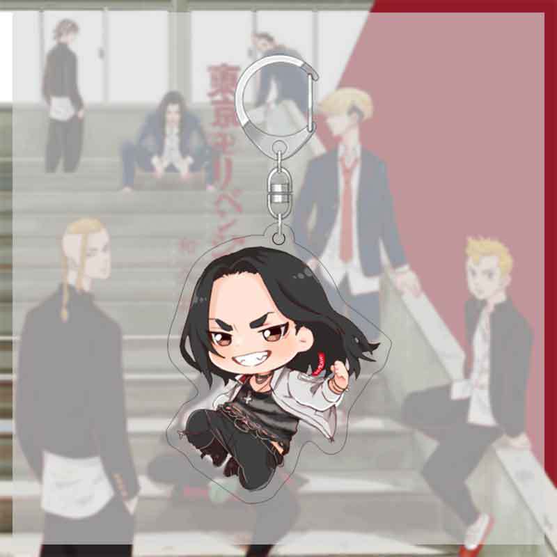 Tokyo Revengers 'Keisuke Baji | Chibi' Keyring Resin Keychain