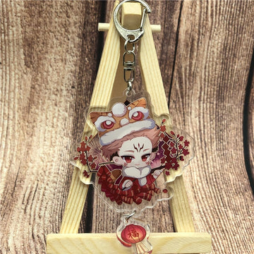 Jujutsu Kaisen 'Sukuna | New Year' Keyring Plastic Keychain