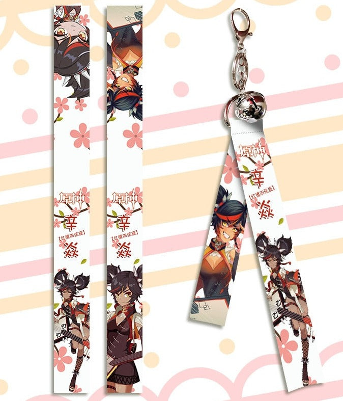 Genshin Impact 'Xinyan' Streamer Clip Keychain