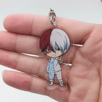 My Hero Academia 'Shoto Todoroki' Keyring Plastic Keychain