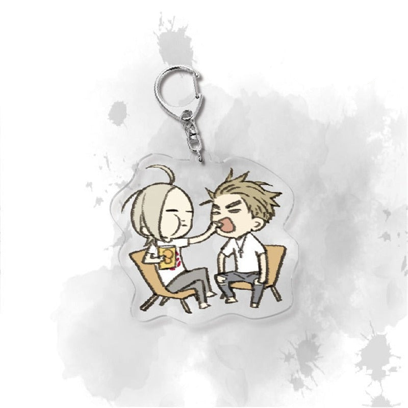 19 Days 'Jian Yi | Feeding' Keyring Acrylic Keychain