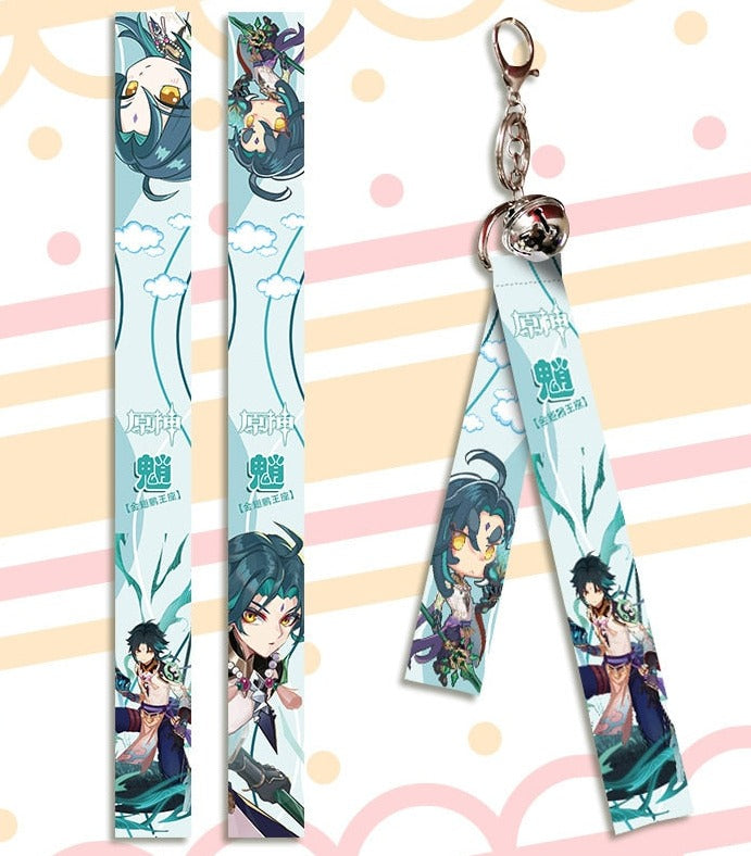 Genshin Impact 'Xiao' Streamer Clip Keychain