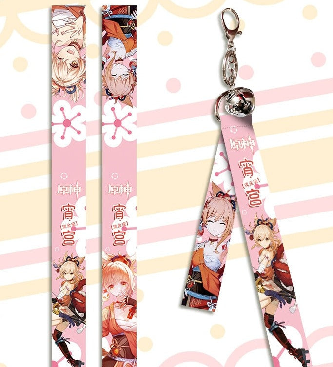 Genshin Impact 'Yoimiya' Streamer Clip Keychain