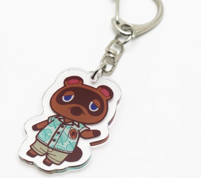 Animal Crossing 'Tommy' Keyring Plastic Keychain