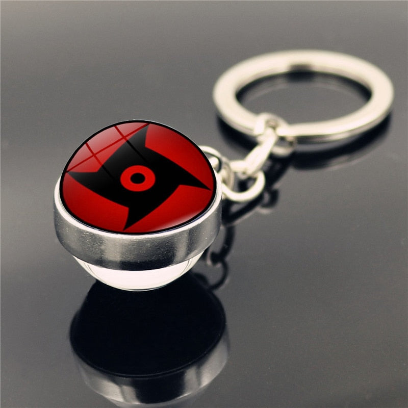 Sharingan Eye 'Shisui' Keyring Metal Keychain