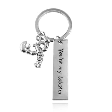 Friends 'You're My Lobster' Keyring Metal Keychain
