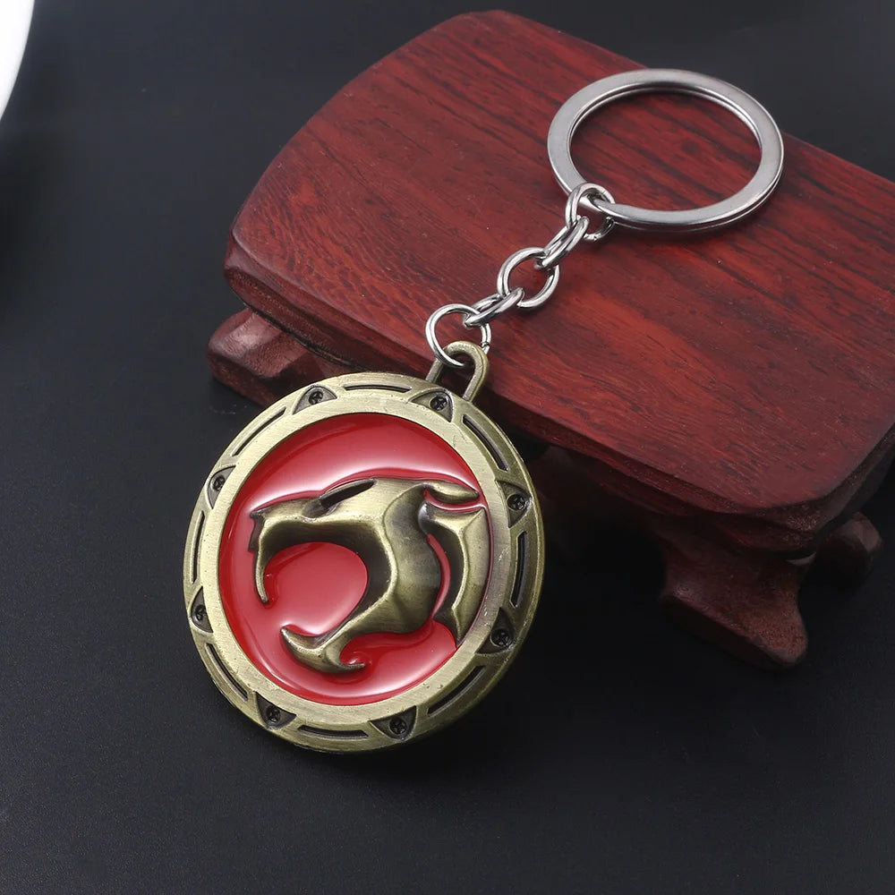 Thundercats 'Gold' Keyring Metal Keychain