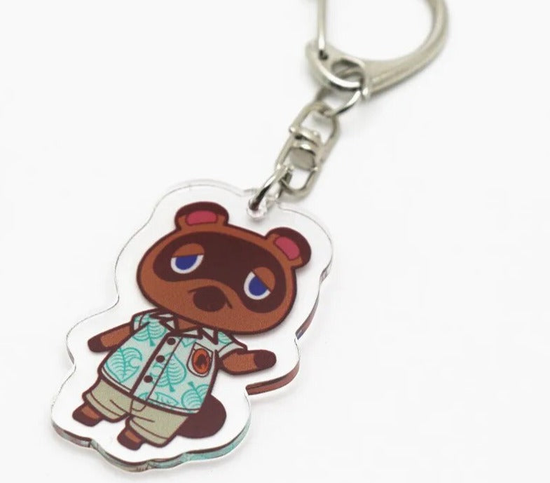 Animal Crossing 'Tommy' Keyring Plastic Keychain