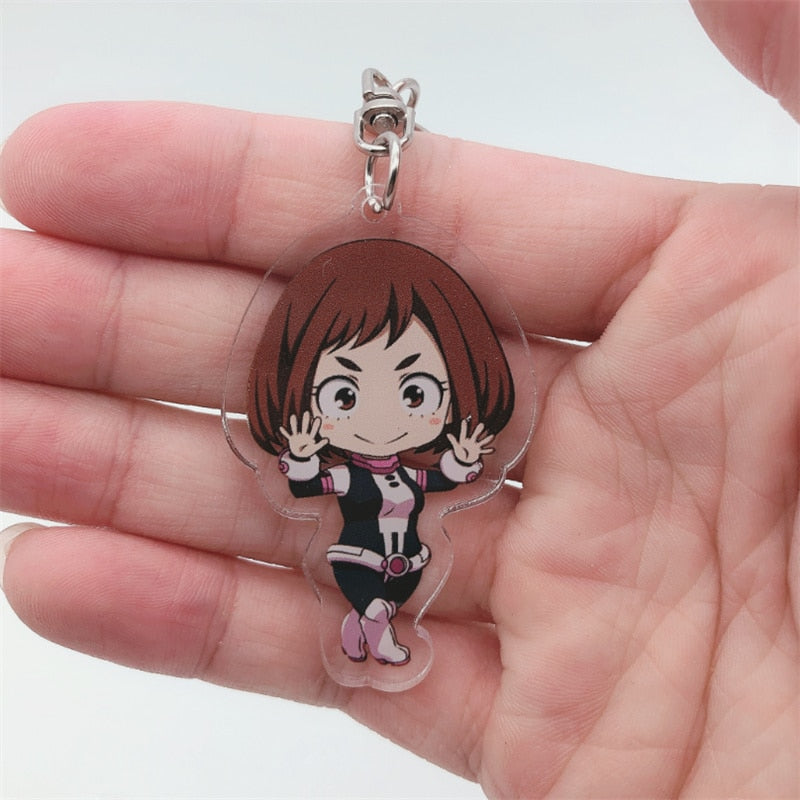 My Hero Academia 'Ochako Uraraka' Keyring Plastic Keychain