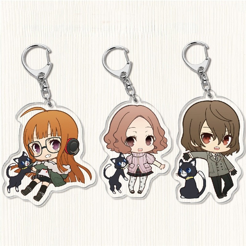 Persona 5 'Puni Chara Futaba Sakura' Keyring Acrylic Keychain