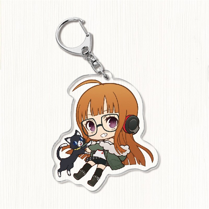Persona 5 'Puni Chara Futaba Sakura' Keyring Acrylic Keychain