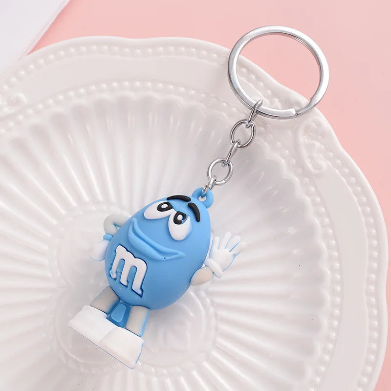 M&M's Chocolate 'Blue' Keyring Resin Keychain