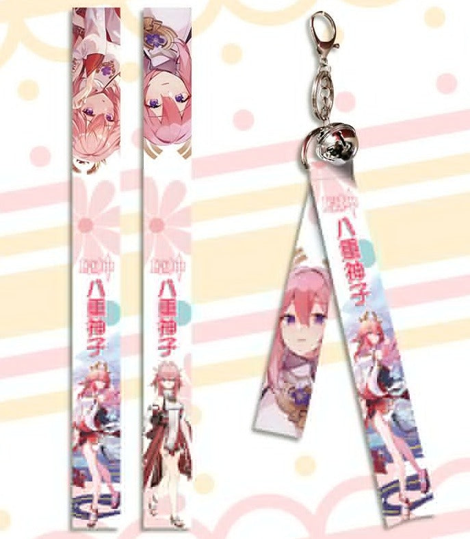 Genshin Impact 'Yae Miko' Streamer Clip Keychain