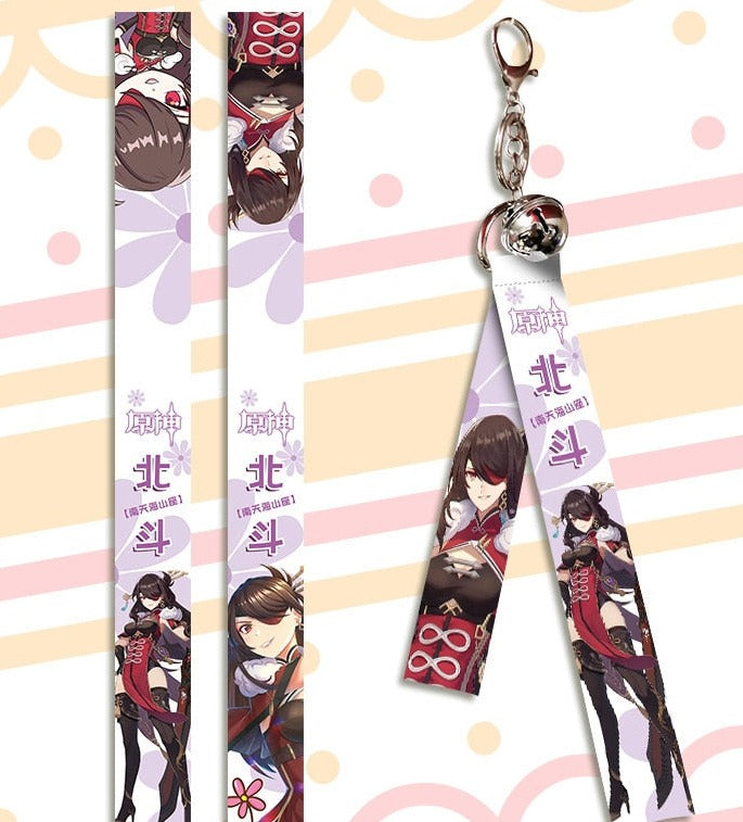 Genshin Impact 'Beidou' Streamer Clip Keychain