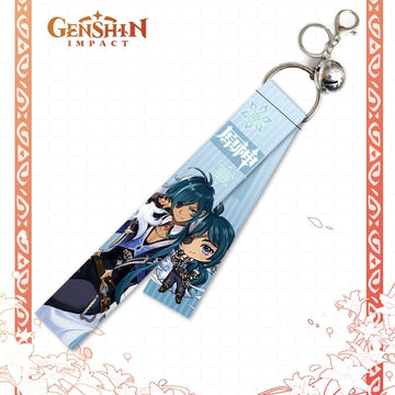 Genshin Impact 'Kaeya' Streamer Clip Keychain