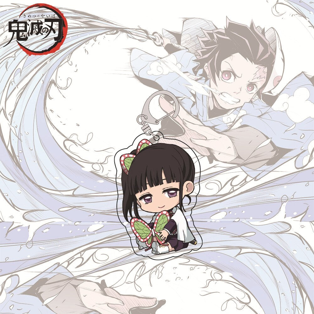 Demon Slayer 'Kanao Tsuyuri'D Keyring Resin Keychain
