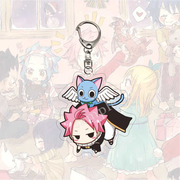 Fairy Tail 'Natsu' Keyring Acrylic Keychain