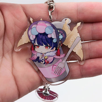 Genshin Impact 'Yun Jin' Keyring Plastic Keychain
