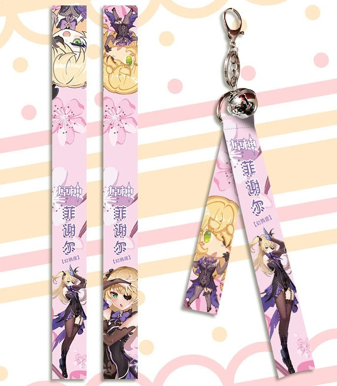 Genshin Impact 'Fischl' Streamer Clip Keychain