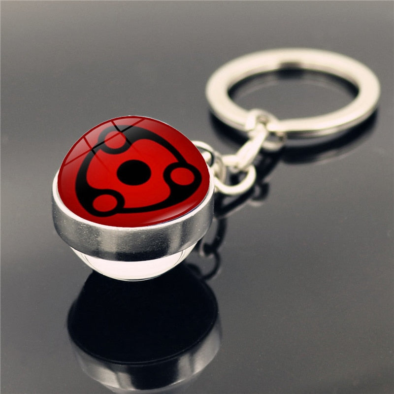 Sharingan Eye 'Madara' Keyring Metal Keychain