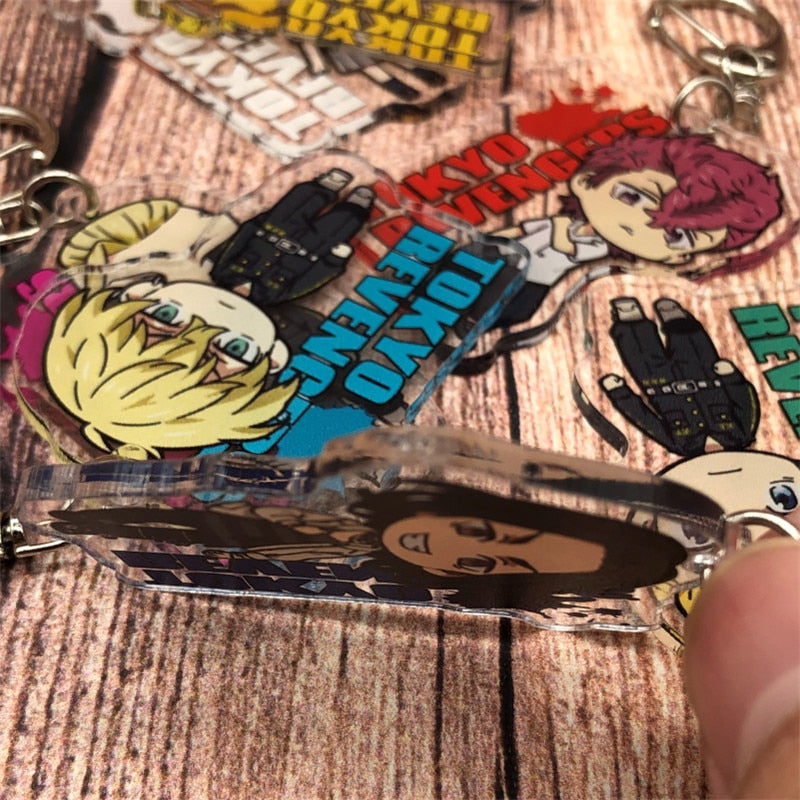 Tokyo Revengers 'Keisuke Baji' Keyring Plastic Keychain