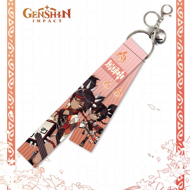 Genshin Impact 'Xinyan' Streamer Clip Keychain