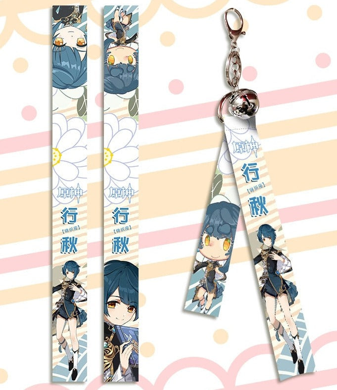 Genshin Impact 'Xingqiu' Streamer Clip Keychain