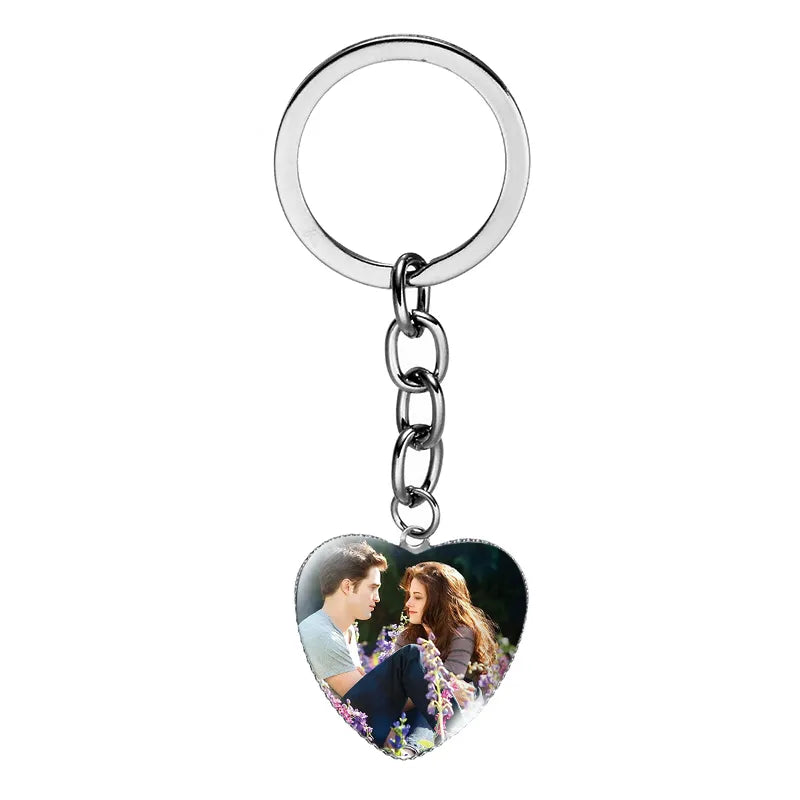 Twilight 'Edward Cullen & Bella Swan 1.0' Keyring Metal Keychain