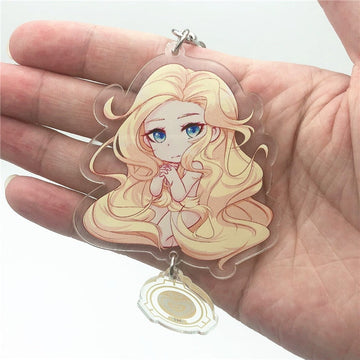 SCP '166' Keyring Plastic Keychain