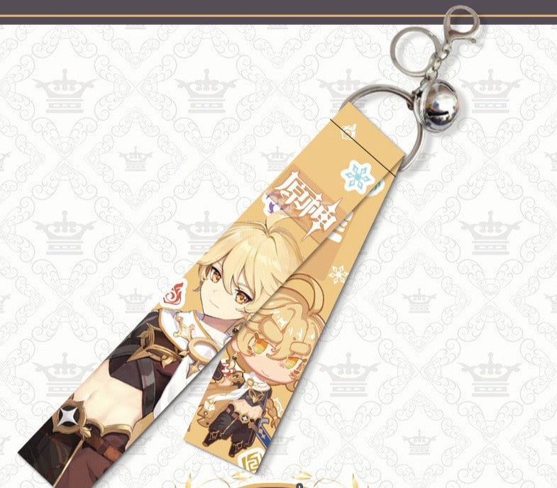 Genshin Impact 'Aether' Streamer Clip Keychain