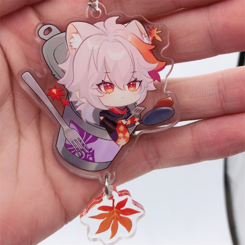 Genshin Impact 'Kazuha' Keyring Plastic Keychain