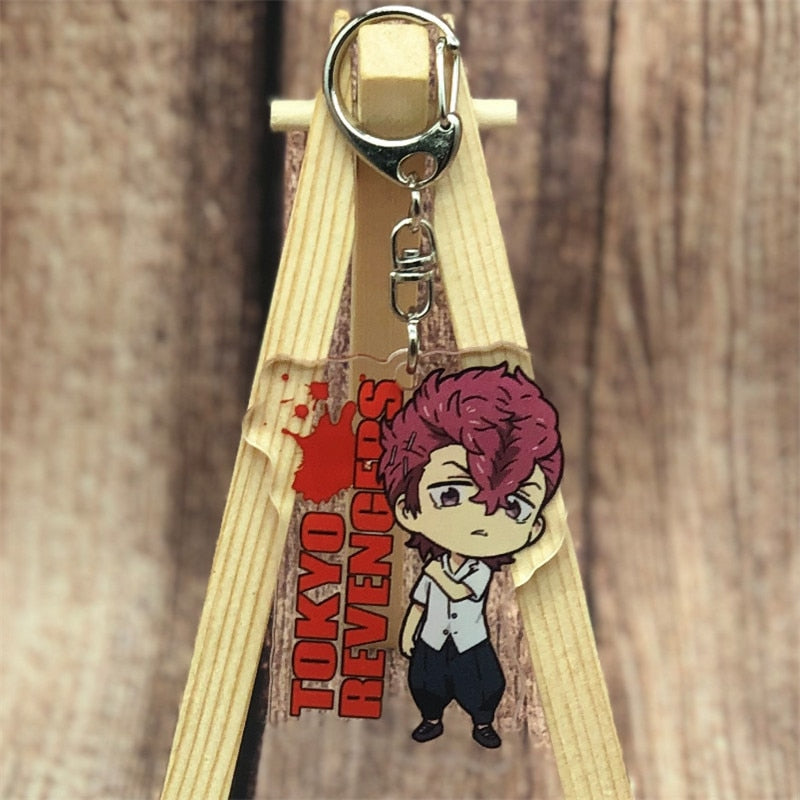 Tokyo Revengers 'Atsushi Sendo' Keyring Plastic Keychain
