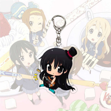 K-ON! 'Mio Akiyama | Guitar' Keyring Resin Keychain