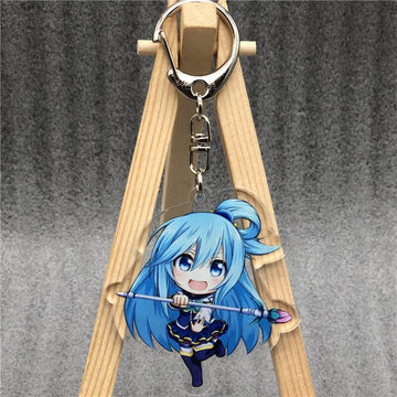 KonoSuba 'Aqua' Keyring Plastic Keychain