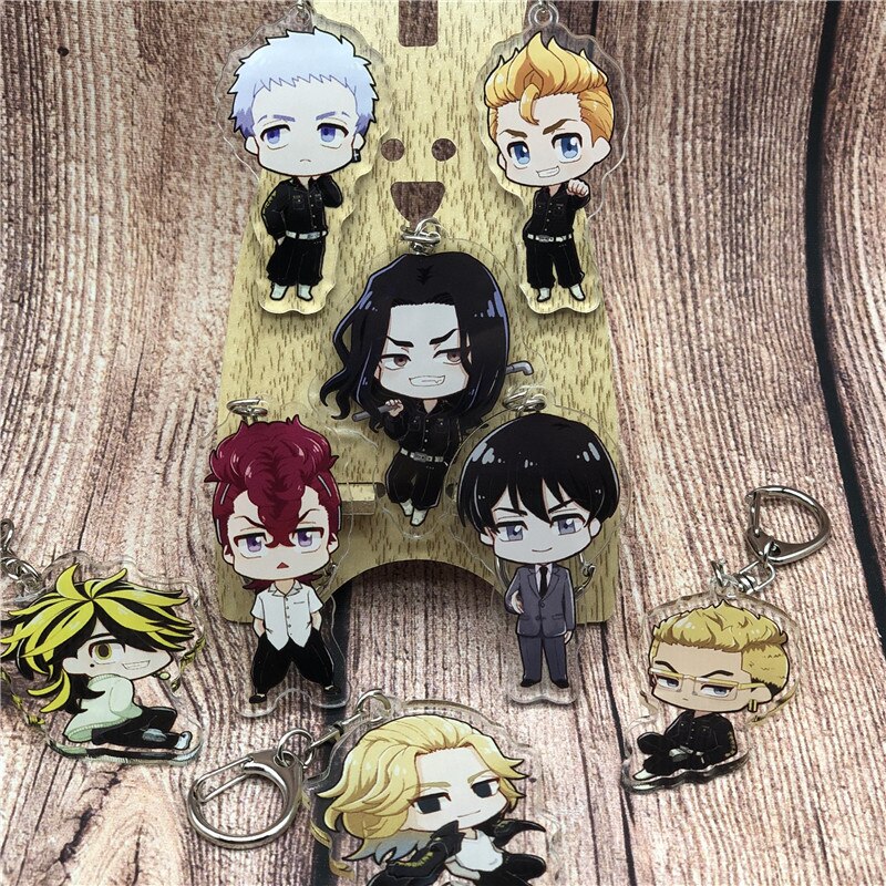 Tokyo Revengers 'Mitsuya' Keyring Plastic Keychain